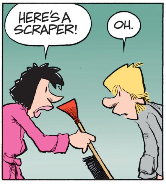 Happy OCR: HERE'S A SCRAPER! OH. HERE'S A SCRAPER ! OH .