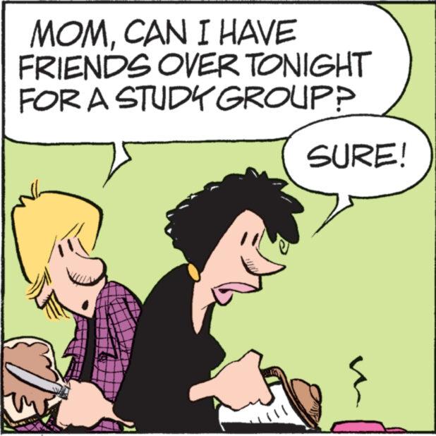 Font OCR: MOMCAN I HAVE FRIENDS OVER TONIGHT FOR A STUDY GROUP? V www SURE! BY n MOMCAN I HAVE FRIENDS OVER TONIGHT FOR A STUDY GROUP ? V www SURE ! BY n