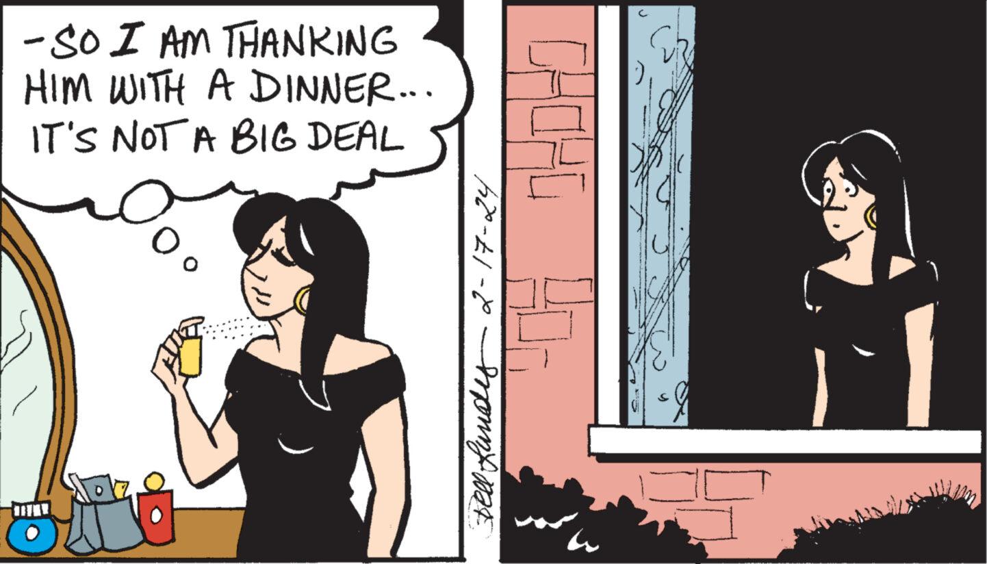 Art OCR: - SO I AM THANKING HIM WITH A DINNER... IT'S NOT A BIG DEAL ?? tel fundus09-17-024 ?? ? 1 - SO I AM THANKING HIM WITH A DINNER ... IT'S NOT A BIG DEAL ?? tel fundus09-17-024 ?? ? 1