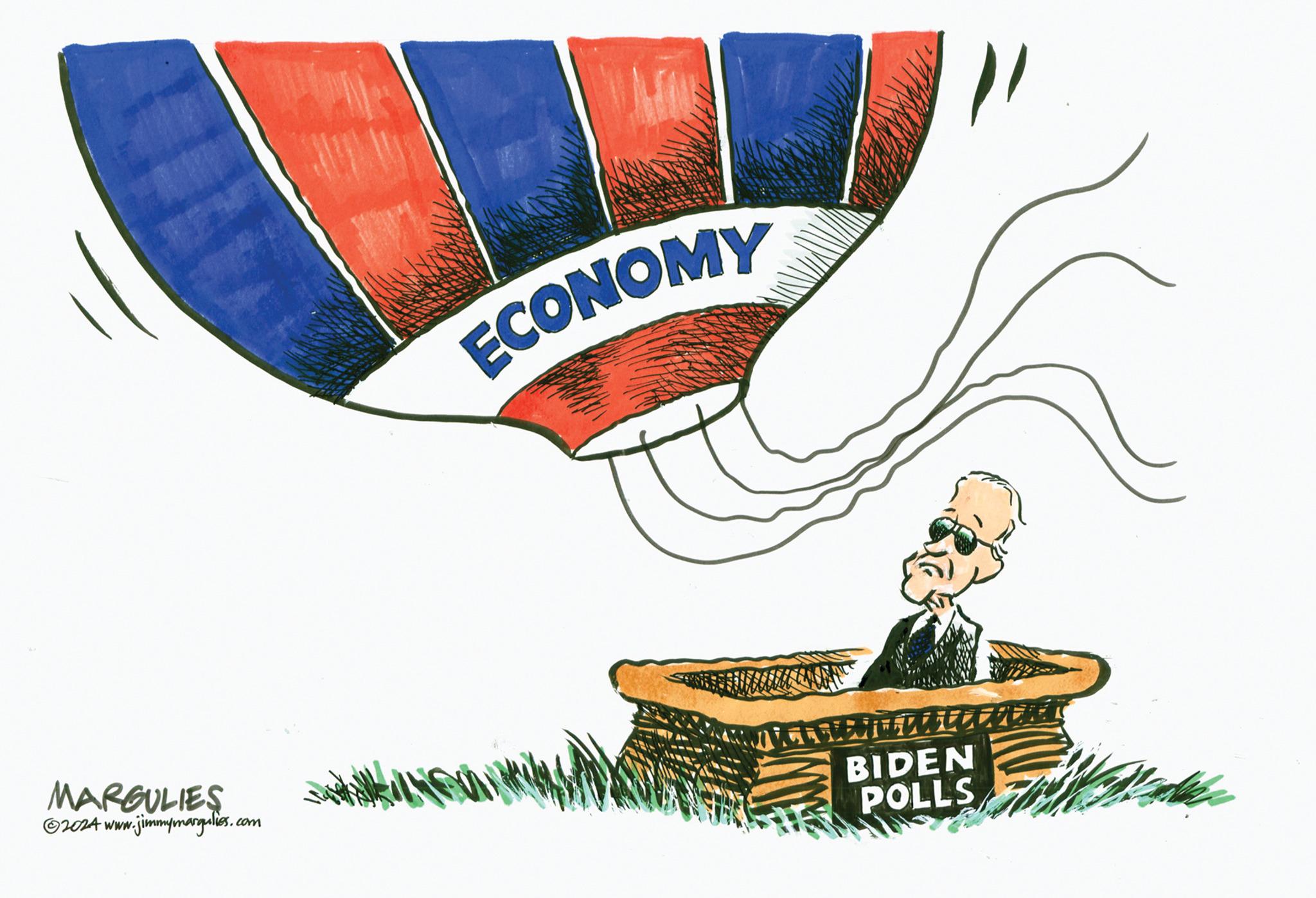 Illustration OCR: MARGULIES ?2024 www.jimmymargulies.com MUNG ECONOMY "" WtstexttitsLLE FUEL BIDEN POLLS Coll MARGULIES ?2024 www.jimmymargulies.com MUNG ECONOMY " " WtstexttitsLLE FUEL BIDEN POLLS Coll