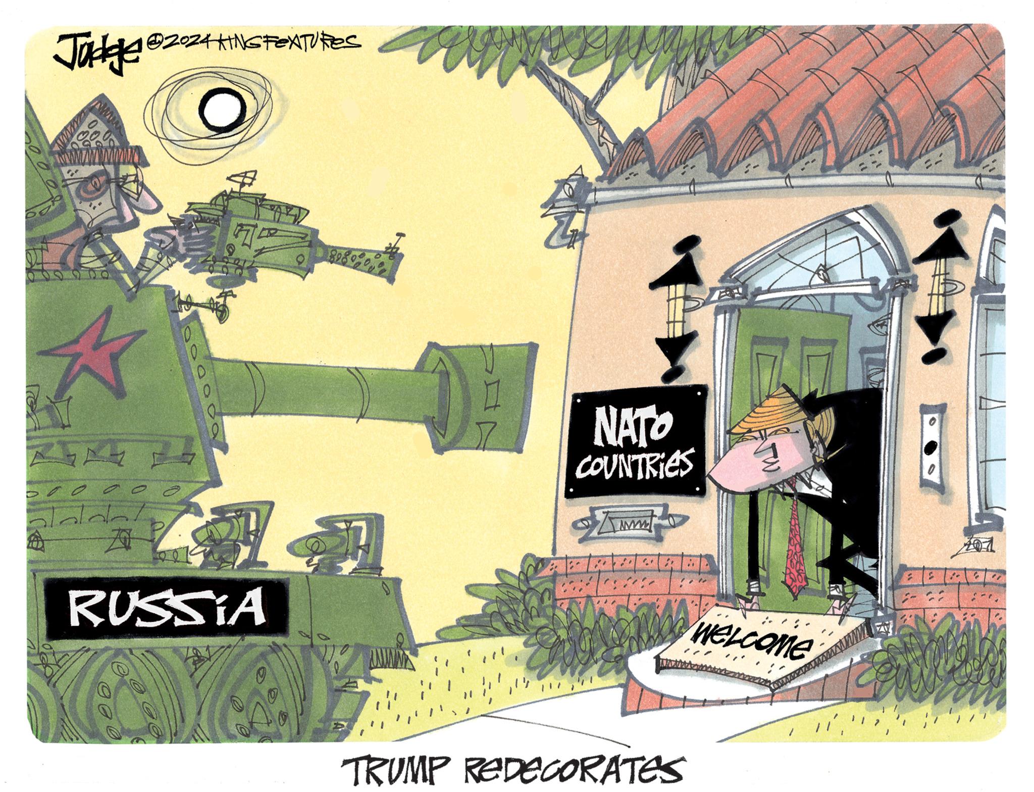 Fiction OCR: Judge ?2024 KINS FEATURES K 500 da 8 & RUSSIA GYAY NATO COUNTRIES " www 20 A WWW TRUMP REDECORATES "1 " 77 WELCOME MZZMMWWW 2 C 22 6 Judge ?2024 KINS FEATURES K 500 da 8 & RUSSIA GYAY NATO COUNTRIES " www 20 A WWW TRUMP REDECORATES " 1 " 77 WELCOME MZZMMWWW 2 C 22 6