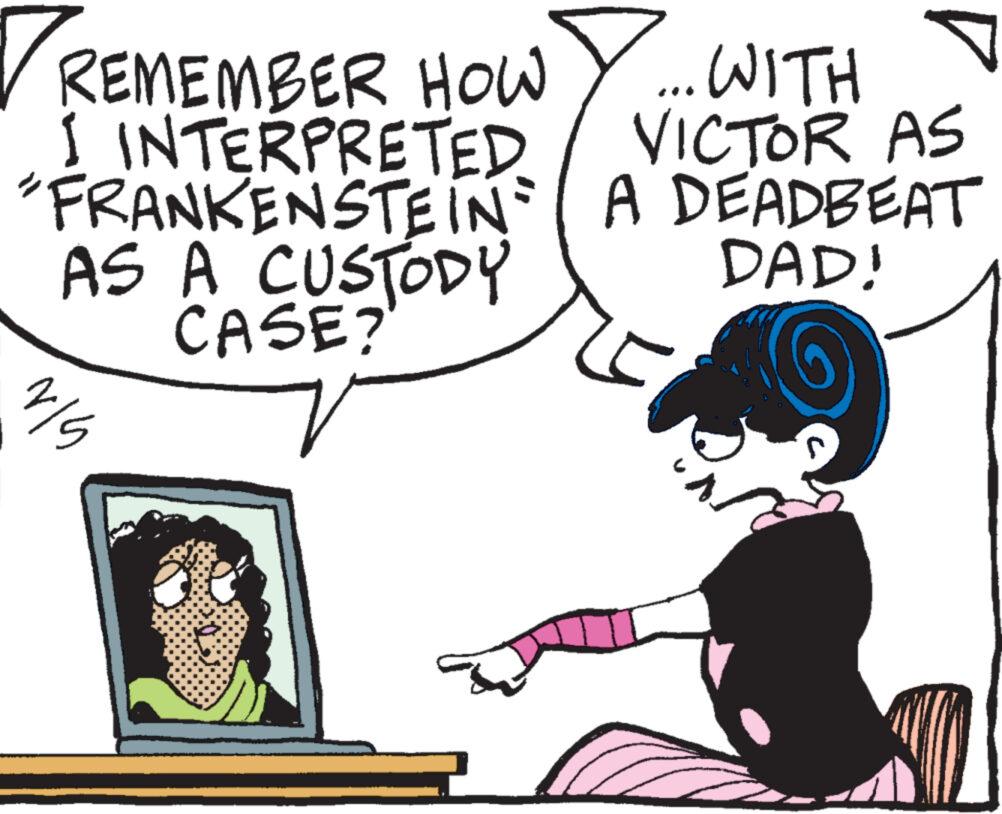 Mammal OCR: HOW REMEMBER I INTERPRETED "FRANKENSTEIN | AS A CUSTODY CASE? 2/5 ... WITH VICTOR AS A DEADBEAT DAD! HOW REMEMBER I INTERPRETED " FRANKENSTEIN | AS A CUSTODY CASE ? 2/5 ... WITH VICTOR AS A DEADBEAT DAD !