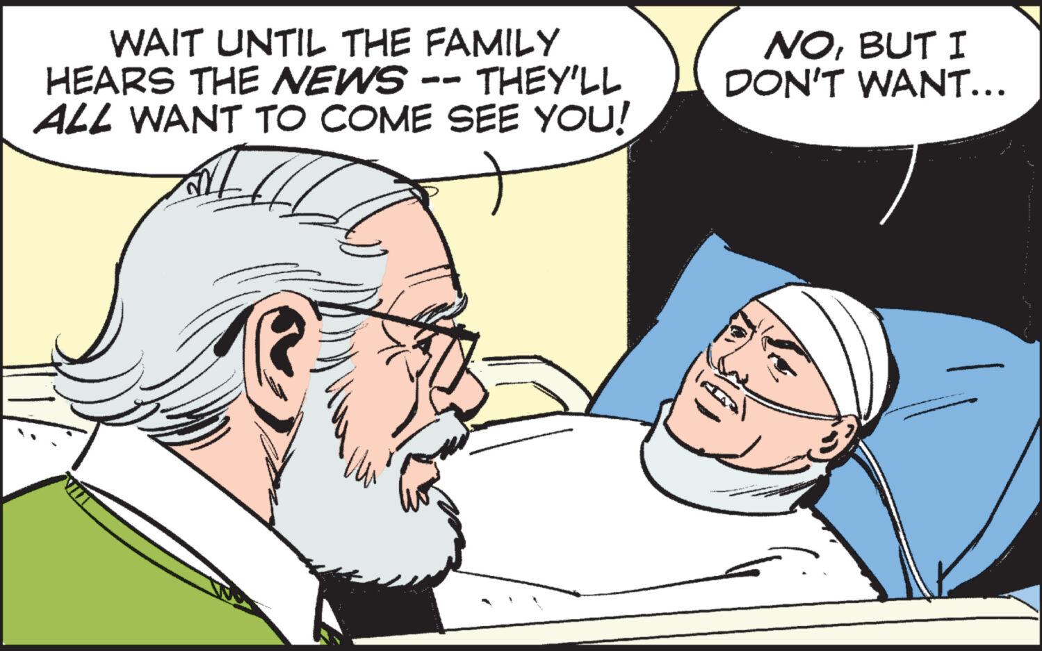 Vision care OCR: WAIT UNTIL THE FAMILY HEARS THE NEWS -- THEY'LL ALL WANT TO COME SEE YOU! Eff Uw NOBUT I DON'T WANT….. : WAIT UNTIL THE FAMILY HEARS THE NEWS -- THEY'LL ALL WANT TO COME SEE YOU ! Eff Uw NOBUT I DON'T WANT … .. :