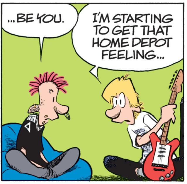 Line OCR: ...BE YOU. B00 4 I'M STARTING TO GET THAT HOME DEPOT FEELING... www. ... BE YOU . B00 4 I'M STARTING TO GET THAT HOME DEPOT FEELING ... www .