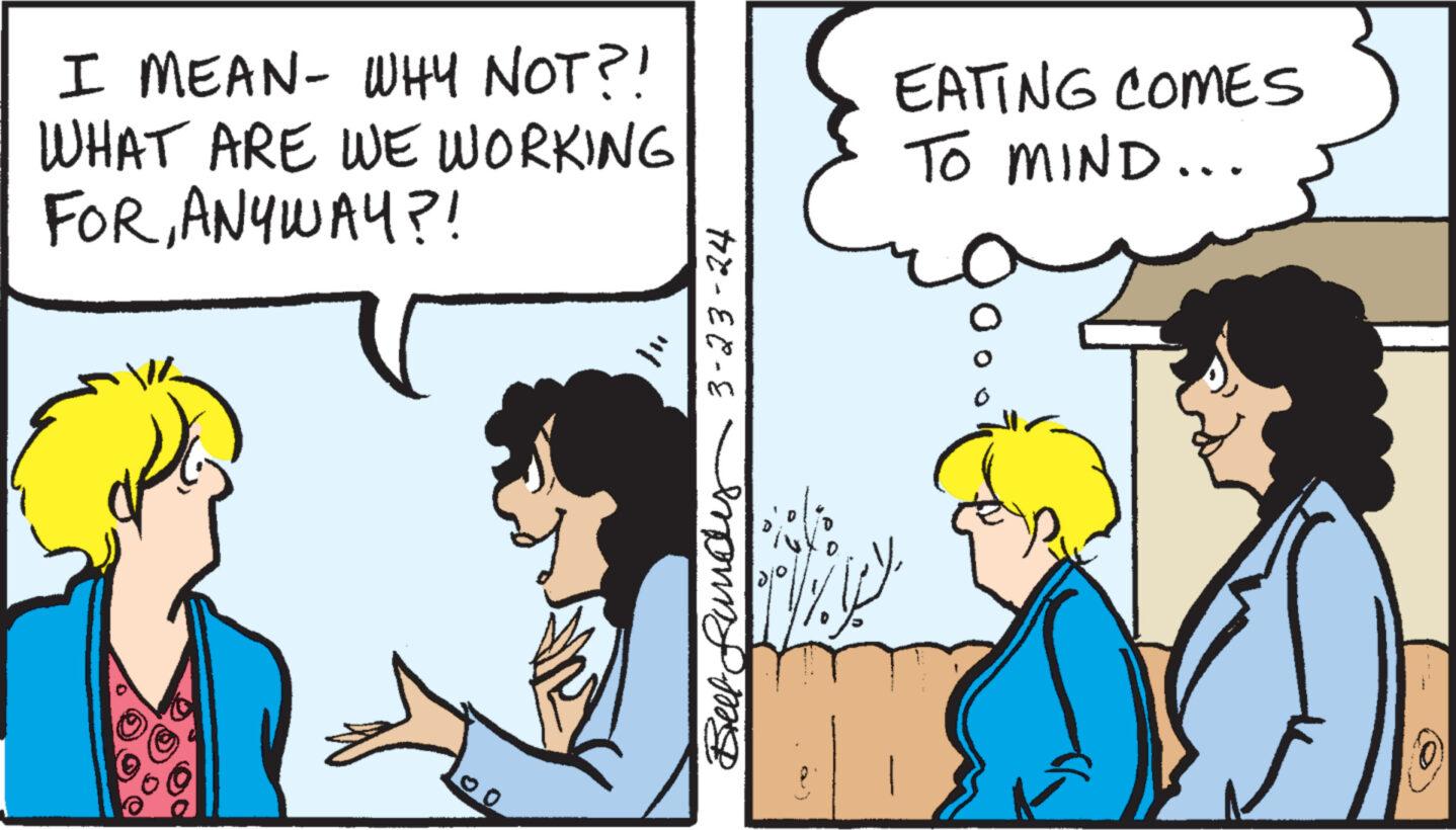 Mammal OCR: I MEAN- WHY NOT?! WHAT ARE WE WORKING FORANYWAY?! EATING COMES TO MIND... Bell fund " 3-23-24 I MEAN- WHY NOT ?! WHAT ARE WE WORKING FORANYWAY ?! EATING COMES TO MIND ... Bell fund " 3-23-24