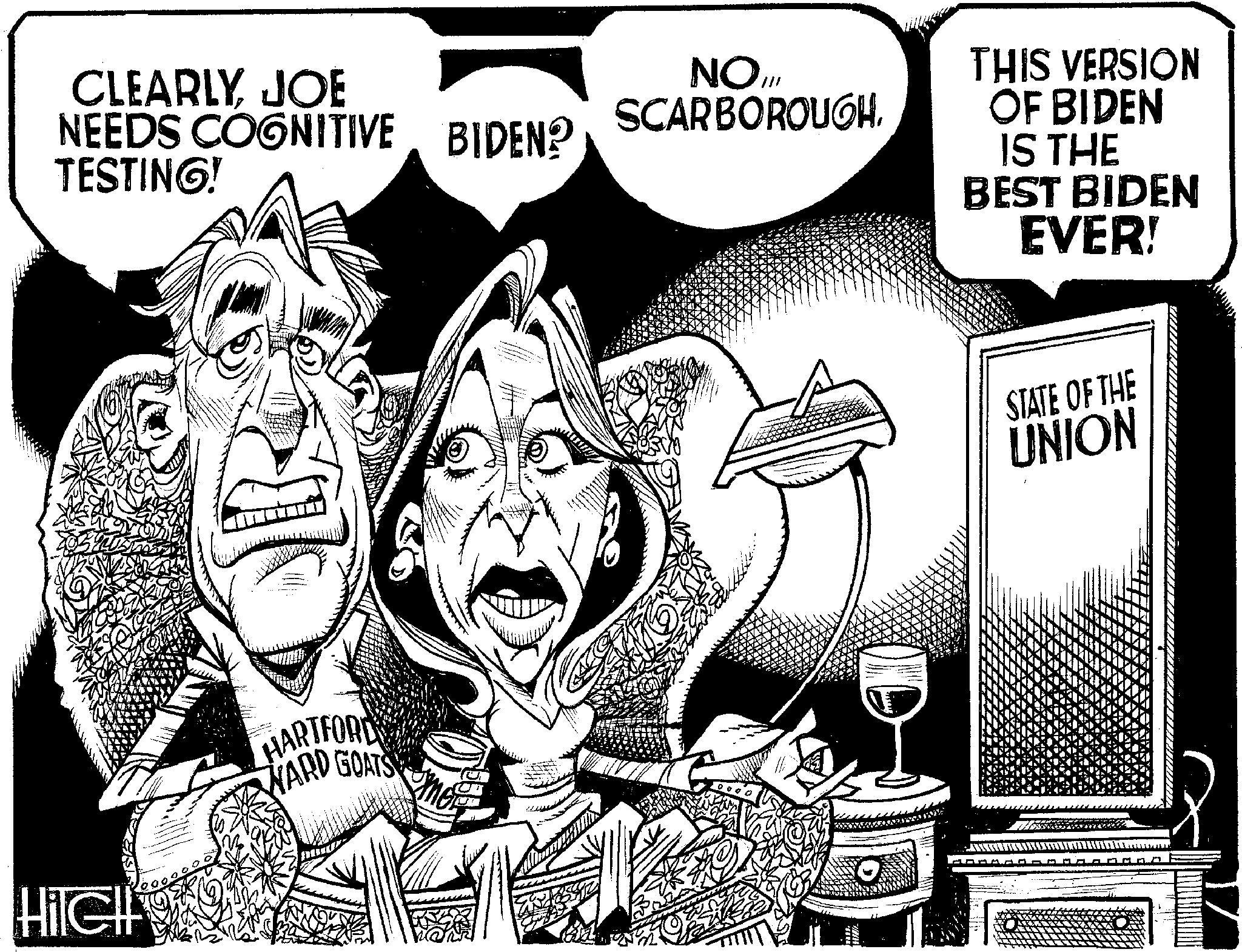 Monochrome OCR: CLEARLYJOE NEEDS COGNITIVE BIDEN? TESTING! HIGH C HARTFORD WARD GOATS NO******* LA SHO!!! THIS VERSION OF BIDEN IS THE BEST BIDEN EVER! STATE OF THE UNION CLEARLYJOE NEEDS COGNITIVE BIDEN ? TESTING ! HIGH C HARTFORD WARD GOATS NO******* LA SHO !!! THIS VERSION OF BIDEN IS THE BEST BIDEN EVER ! STATE OF THE UNION