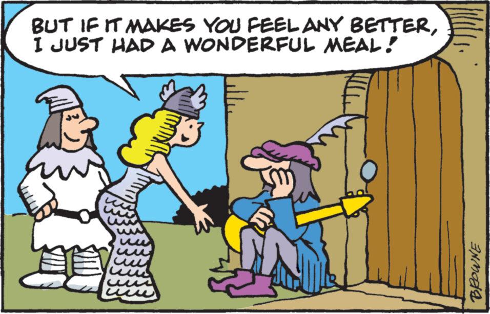Parallel OCR: BUT IF IT MAKES YOU FEEL ANY BETTERI JUST HAD A WONDERFUL MEAL! ?? in un I BROWNE BUT IF IT MAKES YOU FEEL ANY BETTERI JUST HAD A WONDERFUL MEAL ! ?? in un I BROWNE