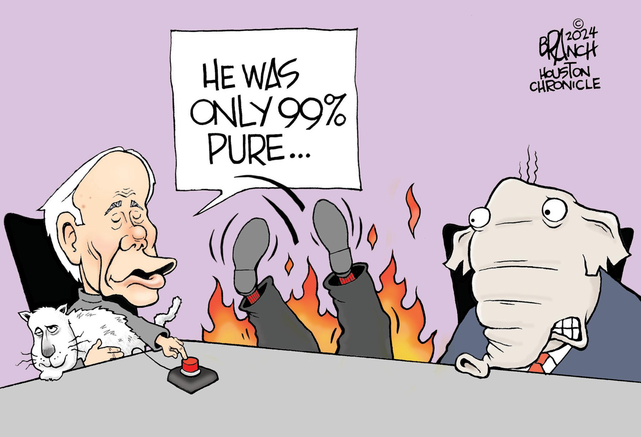 Sharing OCR: HE WAS ONLY 99% PURE... 12024 HOUSTON CHRONICLE N HE WAS ONLY 99 % PURE ... 12024 HOUSTON CHRONICLE N