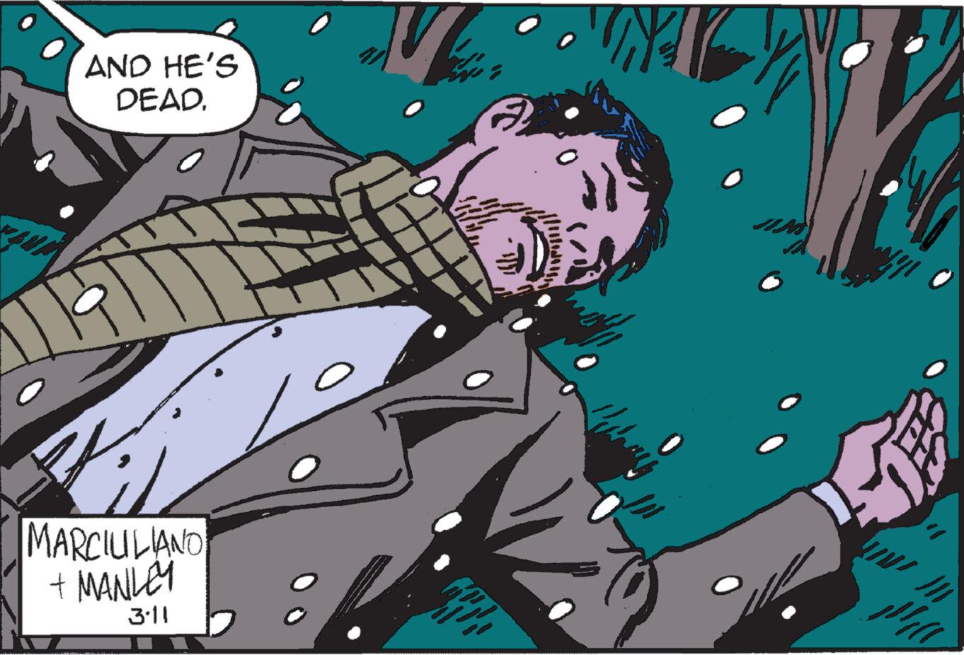 Fiction OCR: AND HE'S DEAD. MARCIULIANO + MANLEY 3.11 M AND HE'S DEAD . MARCIULIANO + MANLEY 3.11 M