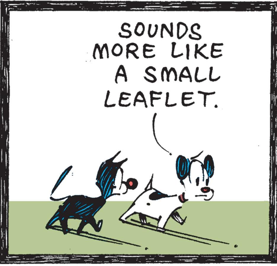 Adaptation OCR: SOUNDS MORE LIKE A SMALL LEAFLET. P SOUNDS MORE LIKE A SMALL LEAFLET . P