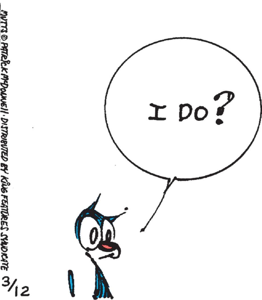 Slope OCR: Do? H MUTTS © PATRICK MCDONNELL DISTRIBUTED BY KING FEATURES SYNDICATE 3/12 Do ? H MUTTS © PATRICK MCDONNELL DISTRIBUTED BY KING FEATURES SYNDICATE 3/12