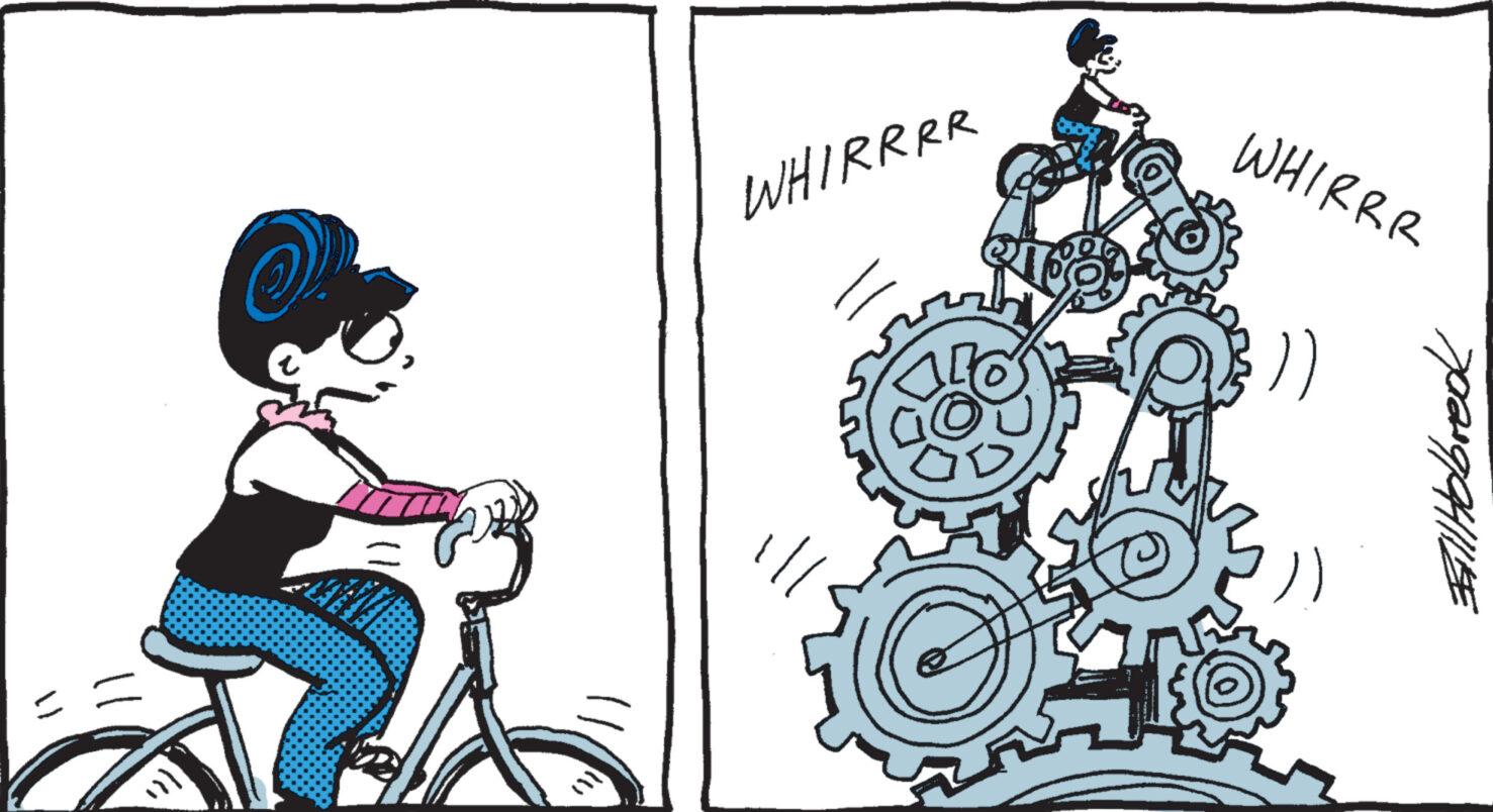 Bicycle frame OCR: WHIRRRR WHIRRR }) 702.9/PHILSE WHIRRRR WHIRRR } ) 702.9 / PHILSE