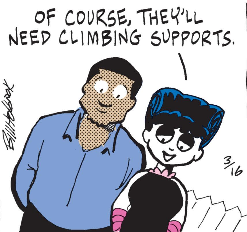Sharing OCR: BillHobook OF COURSETHEY'LL NEED CLIMBING SUPPORTS. 3/16 BillHobook OF COURSETHEY'LL NEED CLIMBING SUPPORTS . 3/16