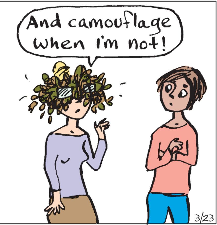 Sharing OCR: And camouflage When I'm not! 1 3/23 And camouflage When I'm not ! 1 3/23