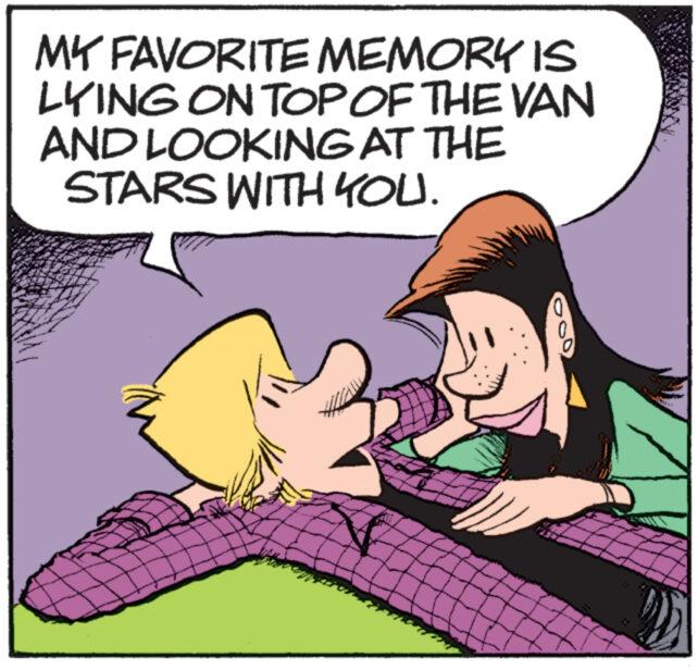 Font OCR: MY FAVORITE MEMORY IS LYING ON TOP OF THE VAN AND LOOKING AT THE STARS WITH YOU. 0 MY FAVORITE MEMORY IS LYING ON TOP OF THE VAN AND LOOKING AT THE STARS WITH YOU . 0