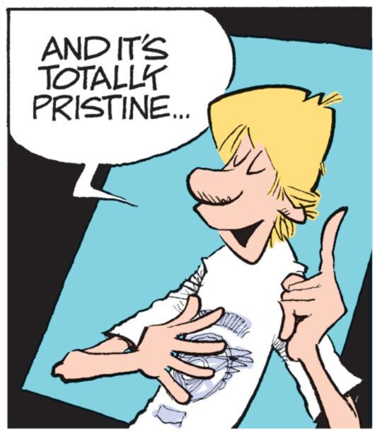 Finger OCR: AND IT'S TOTALLY PRISTINE... AND IT'S TOTALLY PRISTINE ...