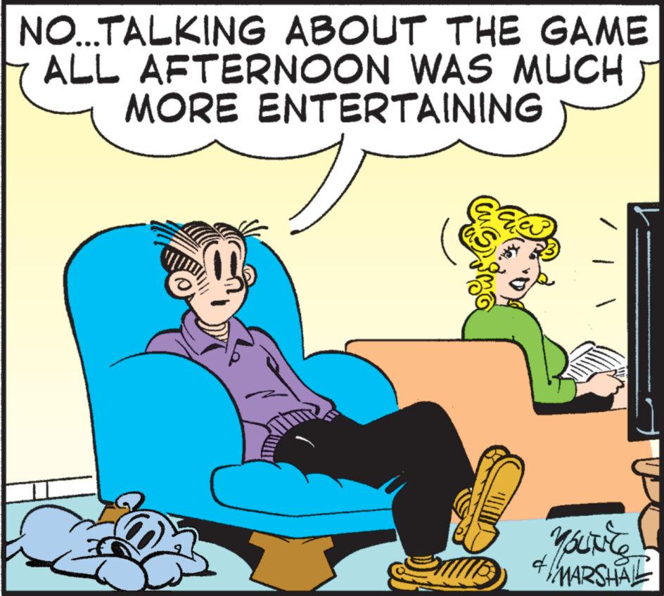 Happy OCR: NO...TALKING ABOUT THE GAME ALL AFTERNOON WAS MUCH MORE ENTERTAINING f + MARSHAL NO ... TALKING ABOUT THE GAME ALL AFTERNOON WAS MUCH MORE ENTERTAINING f + MARSHAL