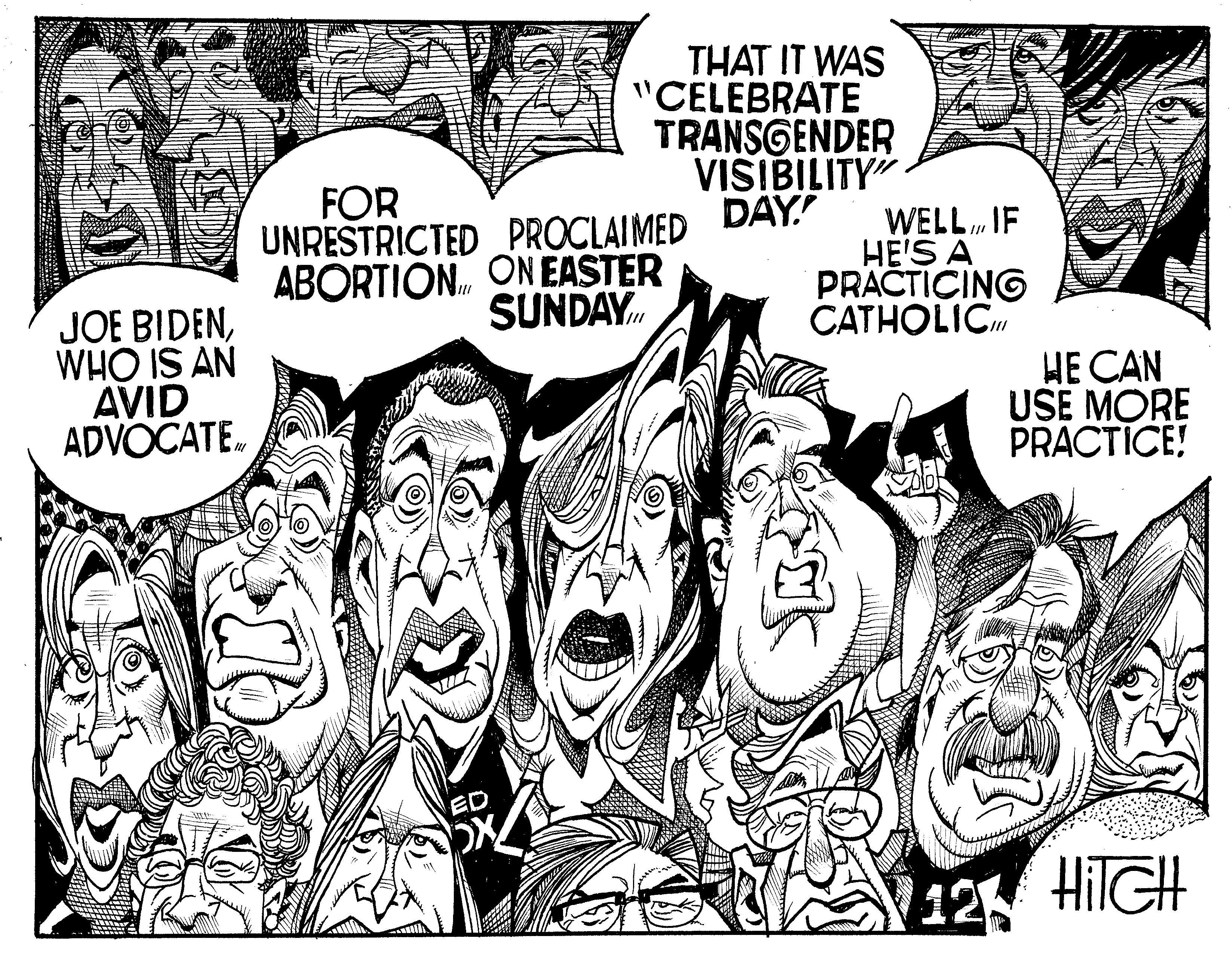 Style OCR: FOR THAT IT WAS "CELEBRATE TRANSGENDER JOE BIDENWHO IS AN AVID ADVOCATE.itt UNRESTRICTED PROCLAIMED ABORTION. ON EASTER SUNDAY.It ED VISIBILITY" DAY!' WELL.M. IF HE'S A PRACTICING CATHOLIC HE CAN USE MORE PRACTICE! 12 HilCH FOR THAT IT WAS " CELEBRATE TRANSGENDER JOE BIDENWHO IS AN AVID ADVOCATE.itt UNRESTRICTED PROCLAIMED ABORTION . ON EASTER SUNDAY.It ED VISIBILITY " DAY ! ' WELL.M. IF HE'S A PRACTICING CATHOLIC HE CAN USE MORE PRACTICE ! 12 HilCH