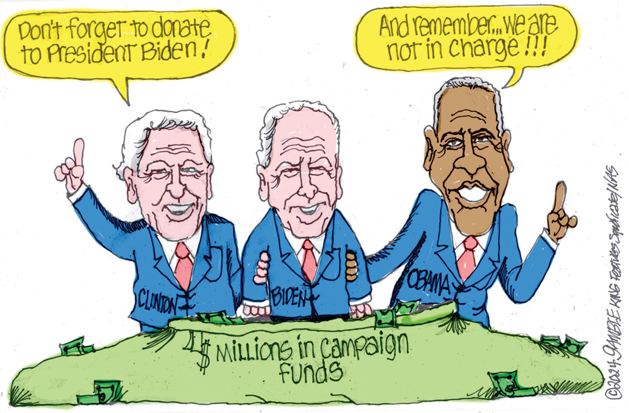 Happy OCR: Don't forget to donate to President Biden! And remember... we are not in charge !!! CLINTON BIDENT MiLLions in campaign. funds OBAMA ©2024-GAMBLE KING FORives Squicate/NAS Don't forget to donate to President Biden ! And remember ... we are not in charge !!! CLINTON BIDENT MiLLions in campaign . funds OBAMA © 2024 - GAMBLE KING FORives Squicate / NAS