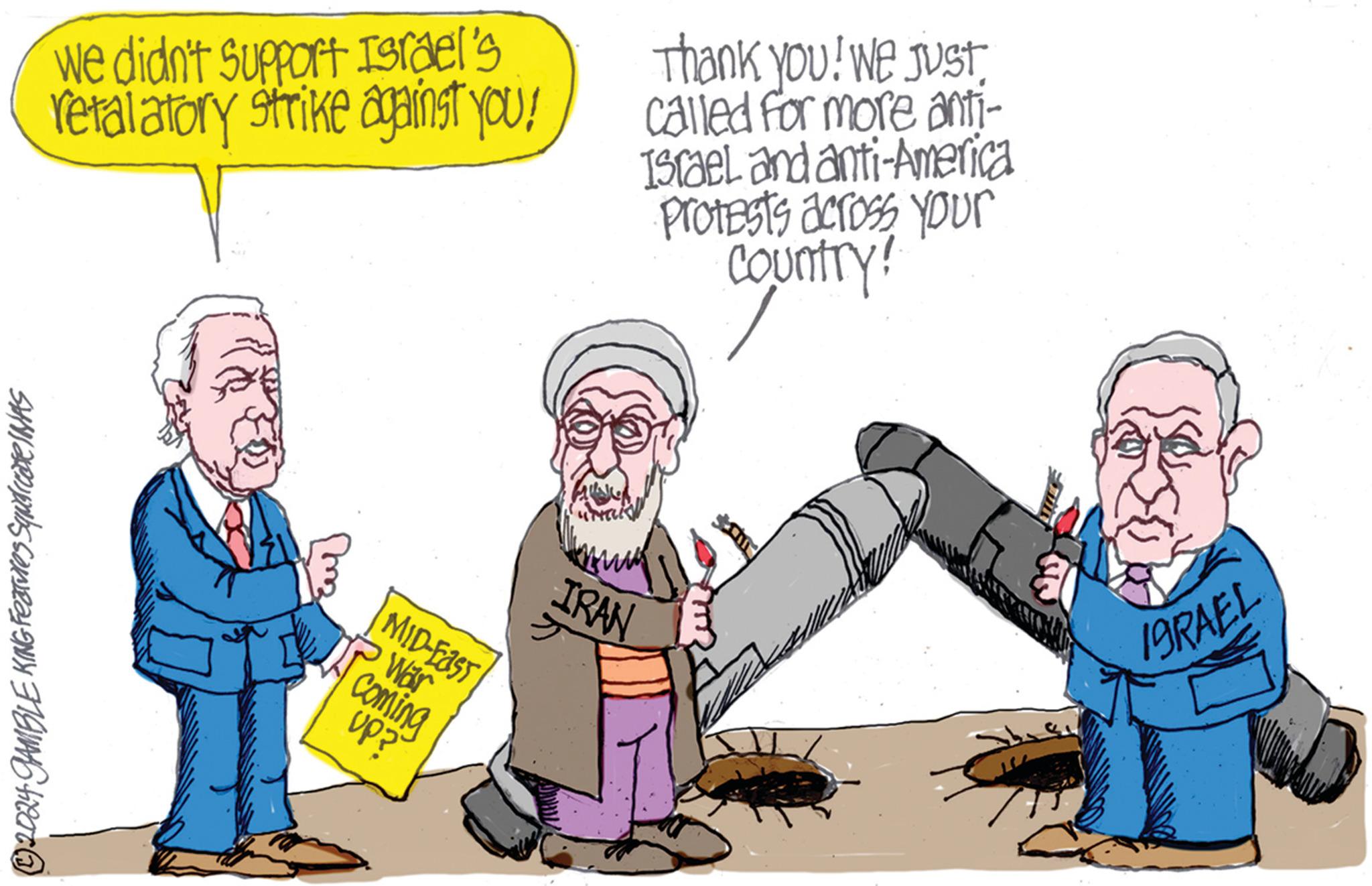 Happy OCR: 2024 GAMBLE KING Features Squaricate INAS We didn't Support Israel's retalatory strike against you! Thank You! We just called for more anti- Israel and anti-America Protests across your Country! MID-EAST Wär Coming UP? IRAN 19RAEL 2024 GAMBLE KING Features Squaricate INAS We didn't Support Israel's retalatory strike against you ! Thank You ! We just called for more anti- Israel and anti - America Protests across your Country ! MID - EAST Wär Coming UP ? IRAN 19RAEL