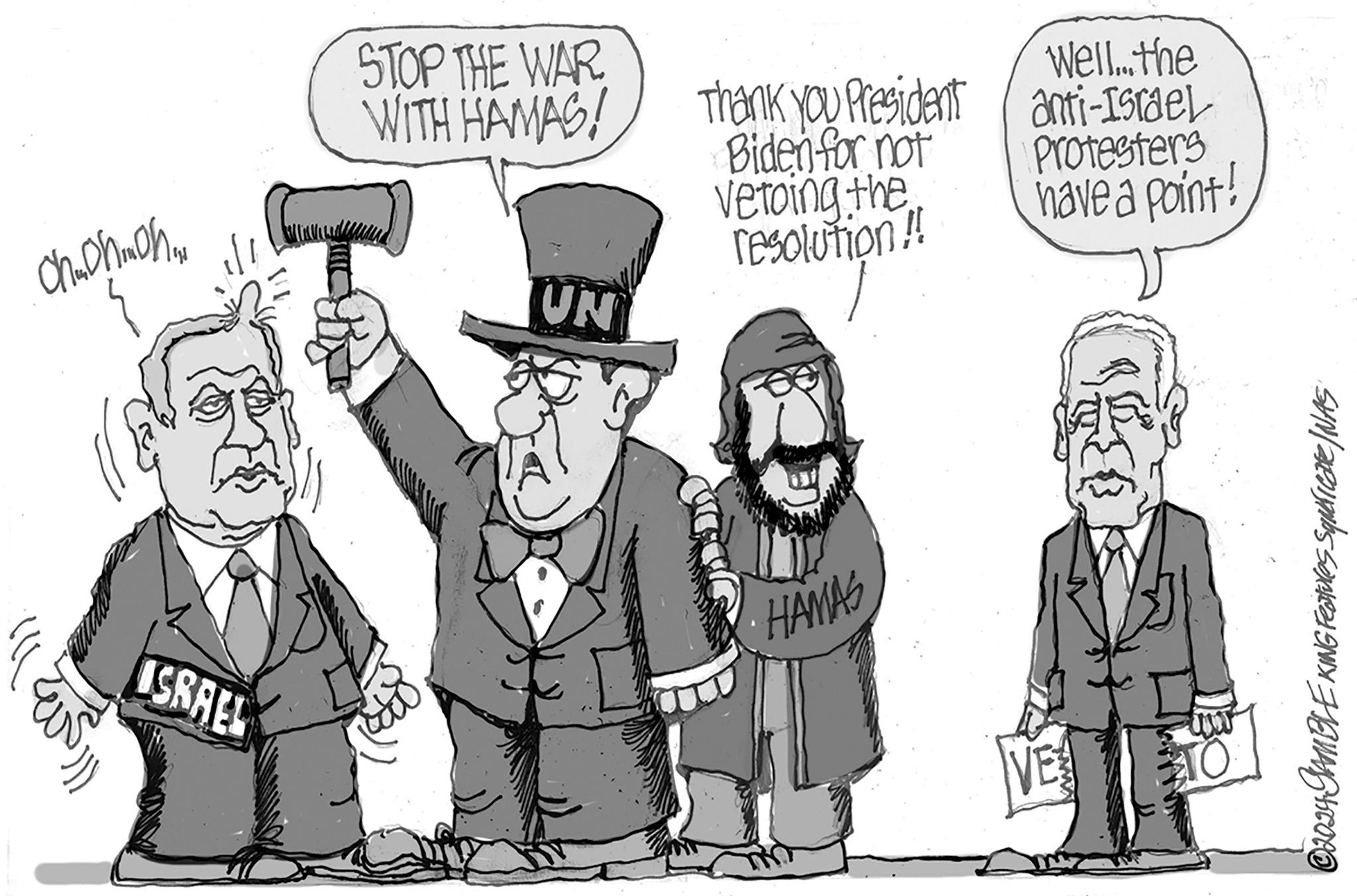 Conversation OCR: STOP THE WAR WITH HAMAS! ????????? ISRAEL UN Thank You President Biden for not vetoing the resolution!! esolution HAMAS Well...the anti-Israel Protesters have a point! VE ?? © 2024 GAMBLE KING Features Squaricare / WAS STOP THE WAR WITH HAMAS ! ????????? ISRAEL UN Thank You President Biden for not vetoing the resolution !! esolution HAMAS Well ... the anti - Israel Protesters have a point ! VE ?? © 2024 GAMBLE KING Features Squaricare / WAS