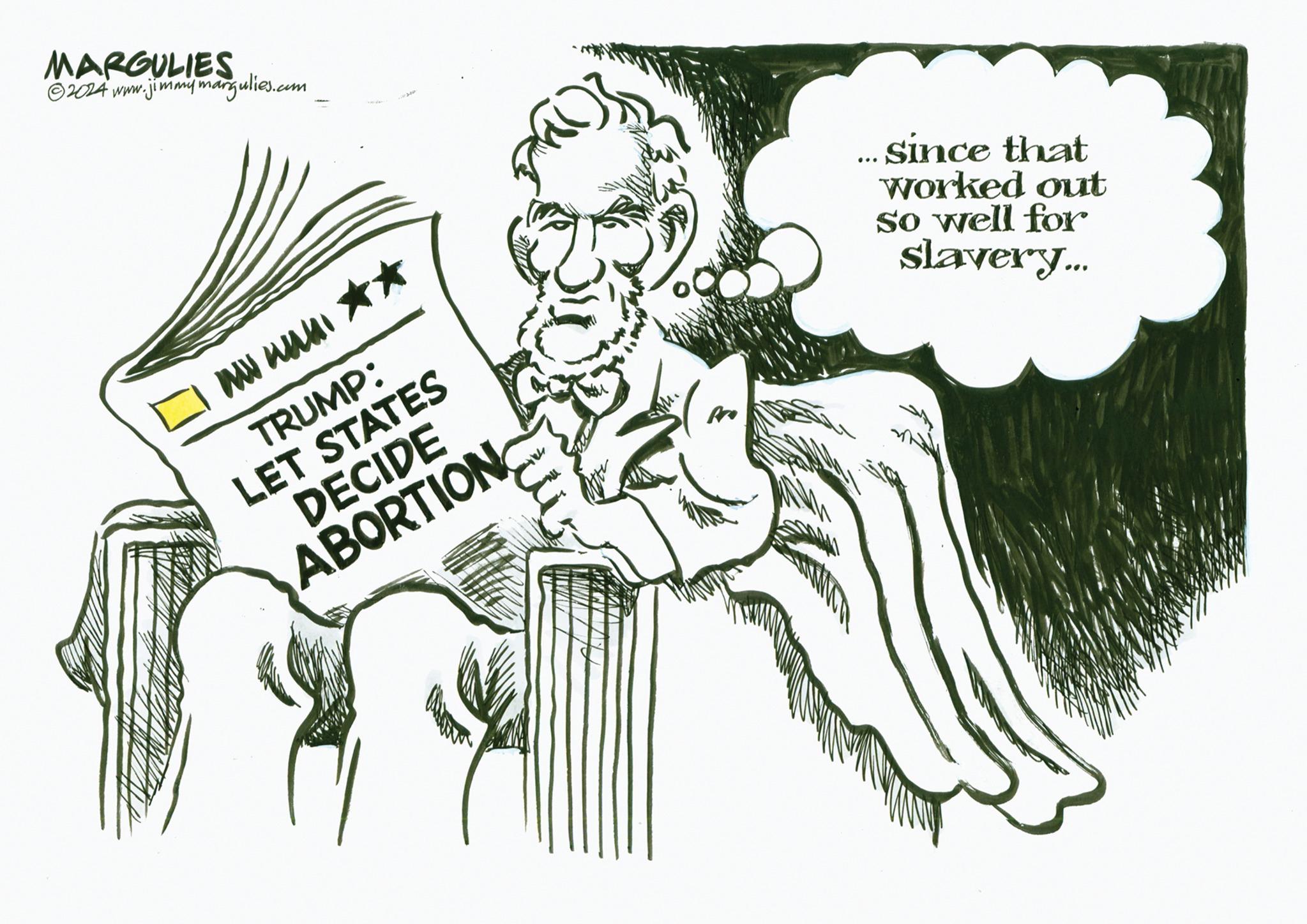 Font OCR: MARGULIES ©2024 www.jimmymargulies.com TRUMP: LET STATES DECIDE ABORTION ... Since that Worked out So well for slavery... MARGULIES © 2024 www.jimmymargulies.com TRUMP : LET STATES DECIDE ABORTION ... Since that Worked out So well for slavery ...