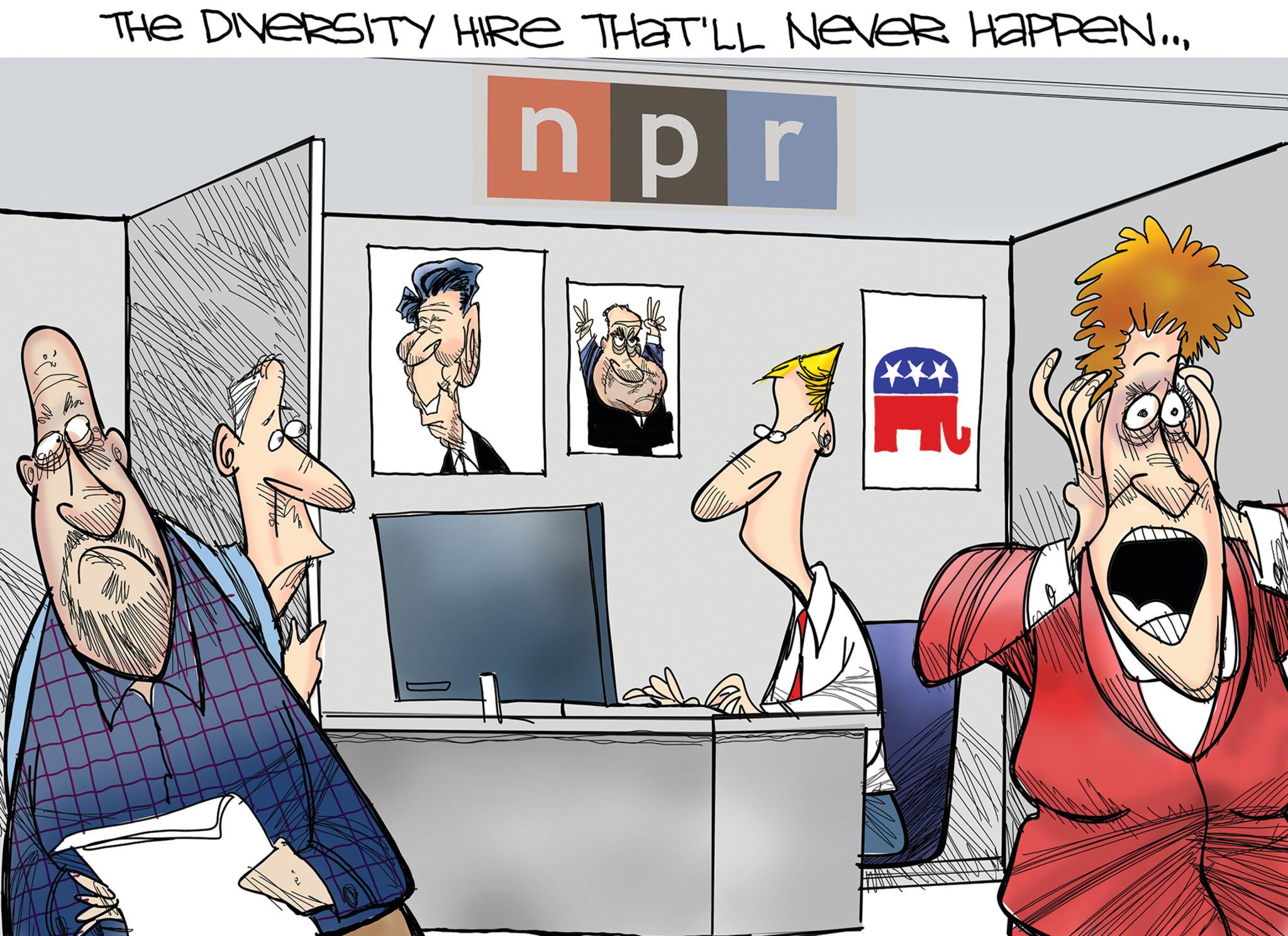 Room OCR: THE DIVERSITY HIRE THAT'LL NEVER HAPPEN..npr THE DIVERSITY HIRE THAT'LL NEVER HAPPEN ..