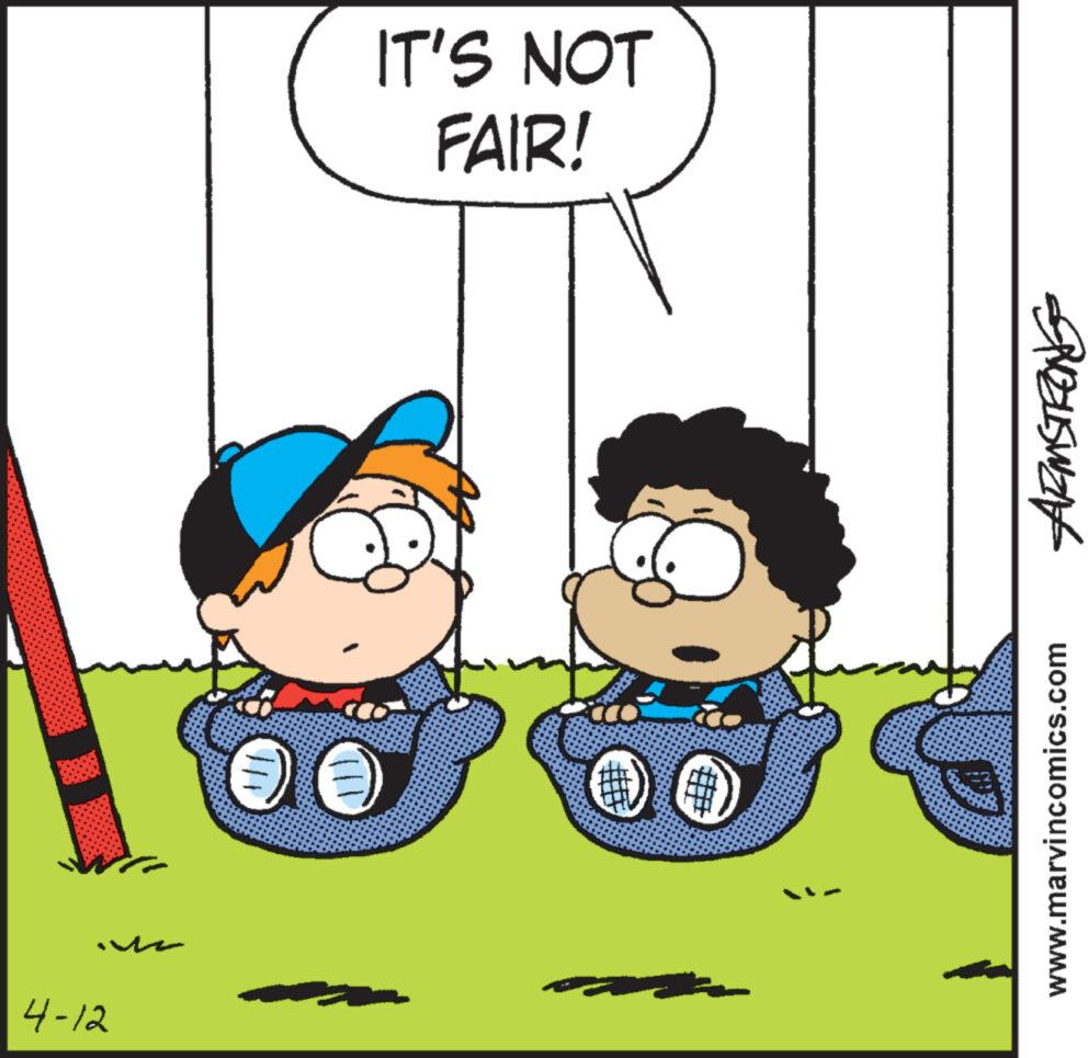 Fictional character OCR: 4-12 IT'S NOT FAIR! # www.marvincomics.com ARMSTRONGE 4-12 IT'S NOT FAIR ! # www.marvincomics.com ARMSTRONGE