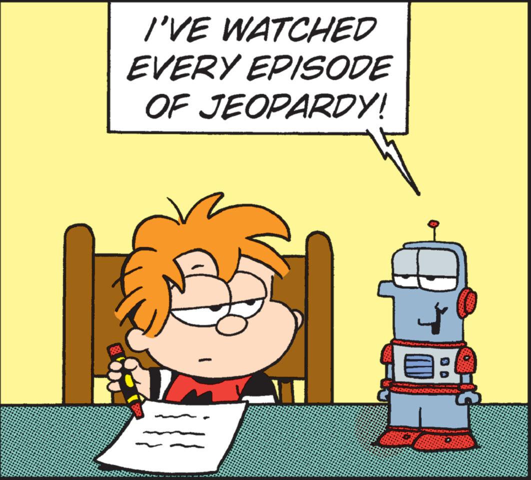 Happy OCR: I'VE WATCHED EVERY EPISODE OF JEOPARDY! I'VE WATCHED EVERY EPISODE OF JEOPARDY !