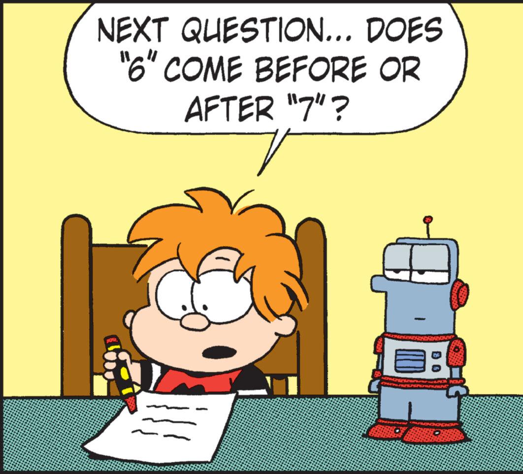 Parallel OCR: NEXT QUESTION... DOES "6" COME BEFORE OR AFTER "7"? NEXT QUESTION ... DOES " 6 " COME BEFORE OR AFTER " 7 " ?