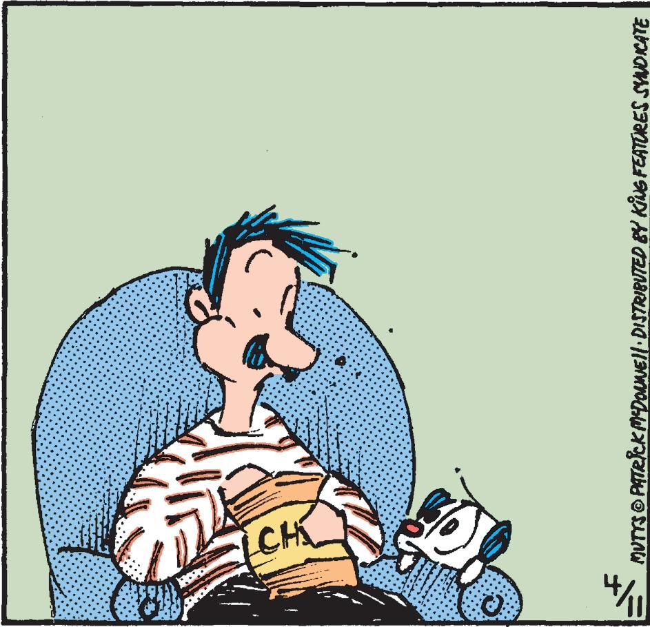 Fictional character OCR: 4/11 MUTTS © PATRICK MYDONNELL DISTRIBUTED BY KING FEATURES SYNDICATE 4/11 MUTTS © PATRICK MYDONNELL DISTRIBUTED BY KING FEATURES SYNDICATE
