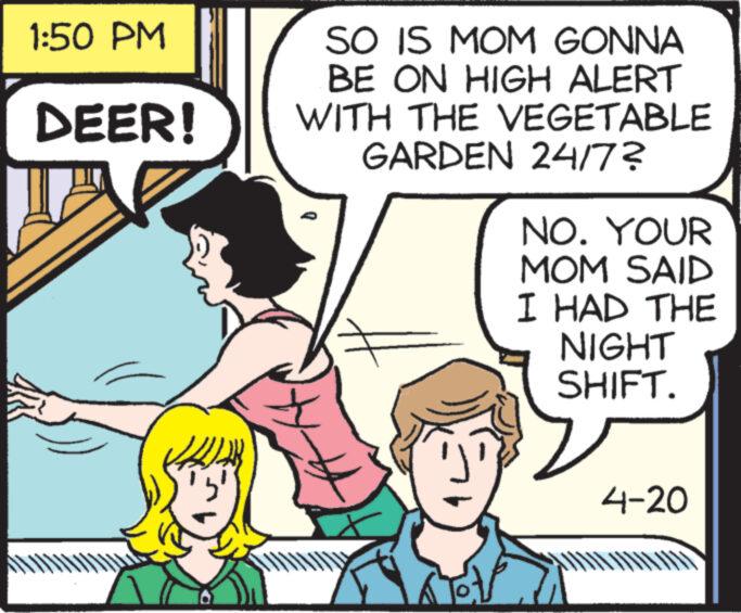 Gesture OCR: 1:50 PM DEER! SO IS MOM GONNA BE ON HIGH ALERT WITH THE VEGETABLE GARDEN 24/7? NO. YOUR MOM SAID I HAD THE NIGHT SHIFT. 4-20 1:50 PM DEER ! SO IS MOM GONNA BE ON HIGH ALERT WITH THE VEGETABLE GARDEN 24/7 ? NO . YOUR MOM SAID I HAD THE NIGHT SHIFT . 4-20