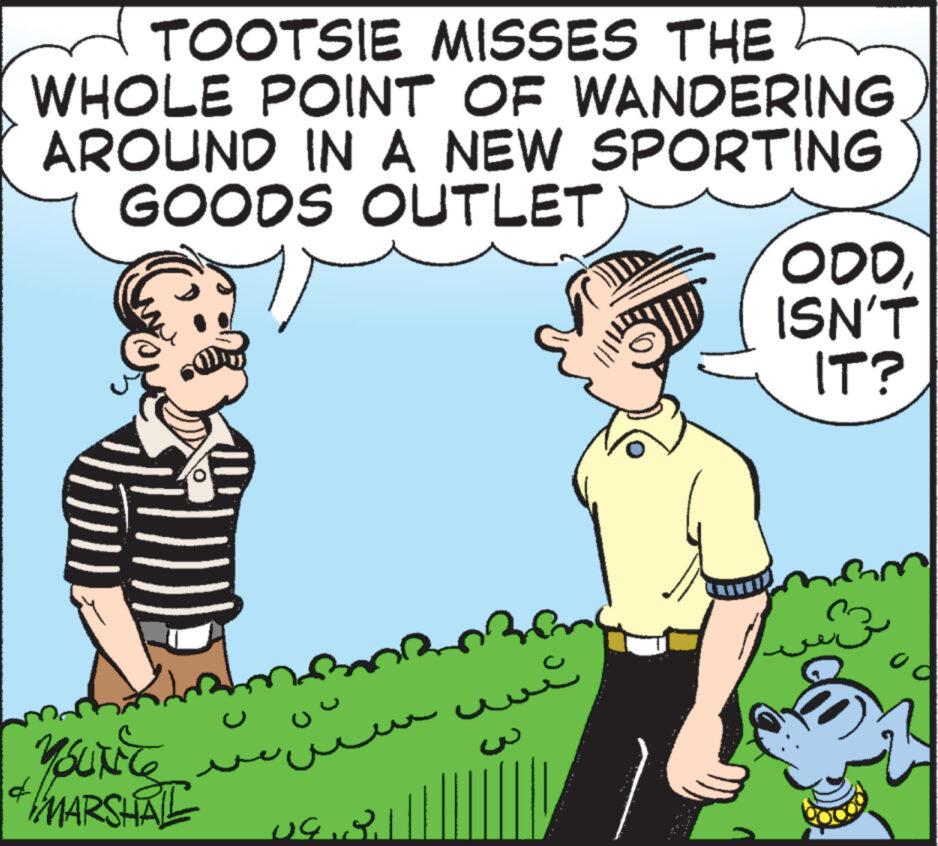 Interaction OCR: TOOTSIE MISSES THE WHOLE POINT OF WANDERING AROUND IN A NEW SPORTING GOODS OUTLET d YouFile MARSHAL ? ???? ODDISN'T IT? TOOTSIE MISSES THE WHOLE POINT OF WANDERING AROUND IN A NEW SPORTING GOODS OUTLET d YouFile MARSHAL ? ???? ODDISN'T IT ?