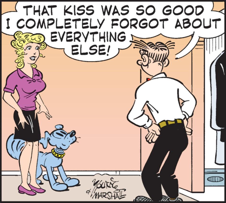 Mammal OCR: THAT KISS WAS SO GOOD I COMPLETELY FORGOT ABOUT EVERYTHING ELSE! MARSHAL THAT KISS WAS SO GOOD I COMPLETELY FORGOT ABOUT EVERYTHING ELSE ! MARSHAL