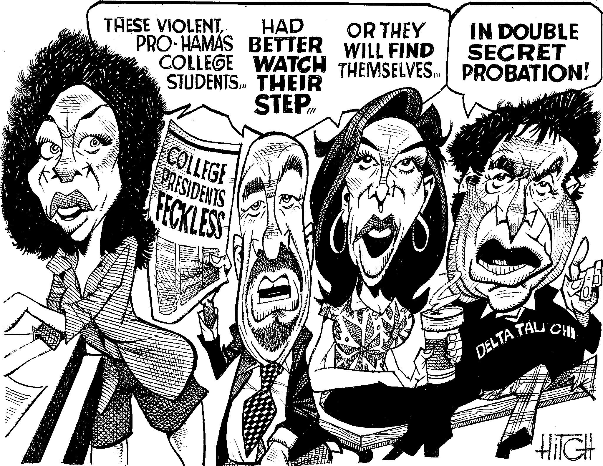 Gesture OCR: THESE VIOLENTHAD OR THEY PRO-HAMAS BETTER WILL FIND COLLEGE WATCH THEMSELVES. STUDENTS. THEIR COLLEGE PRESIDENTS FECKLESS STEP.Mt IN DOUBLE SECRET PROBATION! B DELTA TAU CHI Hitch THESE VIOLENTHAD OR THEY PRO - HAMAS BETTER WILL FIND COLLEGE WATCH THEMSELVES . STUDENTS . THEIR COLLEGE PRESIDENTS FECKLESS STEP.Mt IN DOUBLE SECRET PROBATION ! B DELTA TAU CHI Hitch