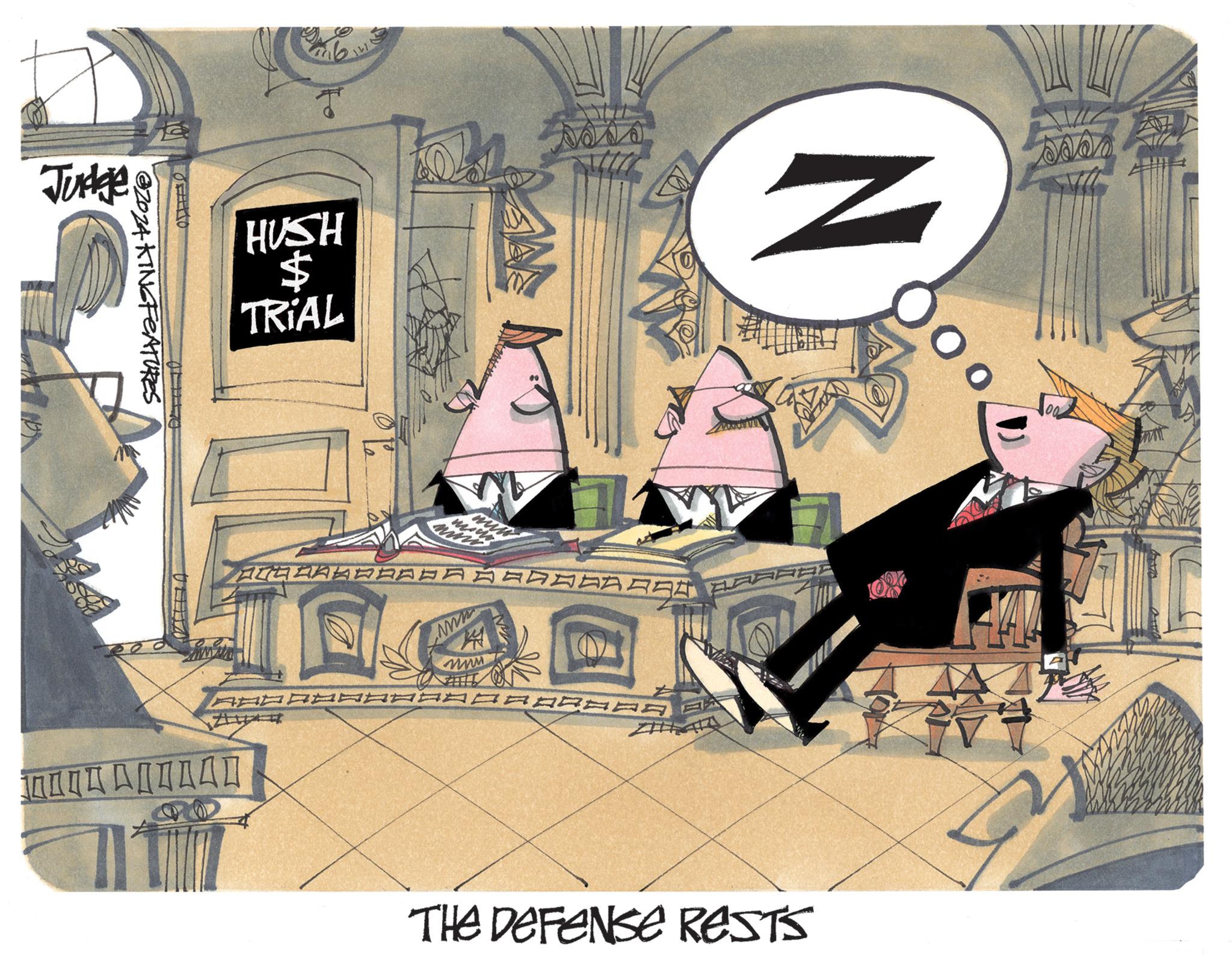Room OCR: Judge 2014 KINGFEATURES HUSH $ TRIAL mun www ACGAAAAAAÐA ÁRAAAAAAA ww ?????????? THE DEFENSE RESTS Judge 2014 KINGFEATURES HUSH $ TRIAL mun www ACGAAAAAAÐA ÁRAAAAAAA ww ?????????? THE DEFENSE RESTS