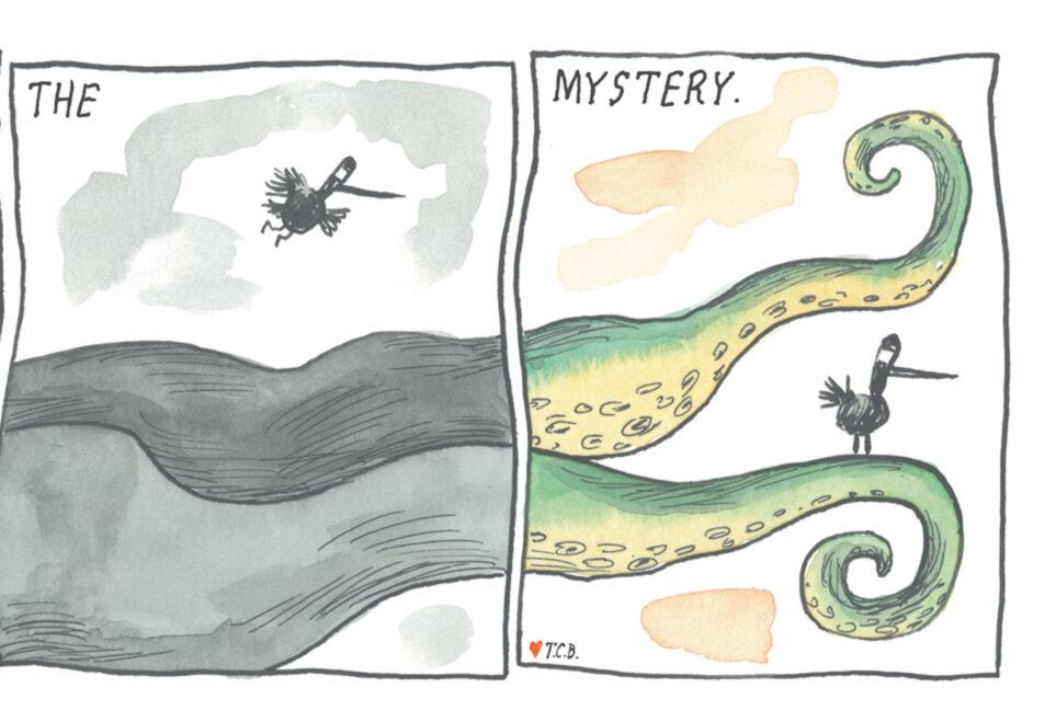 Terrestrial animal OCR: THE MYSTERY. OG E 3 TC.B. THE MYSTERY . OG E 3 TC.B.