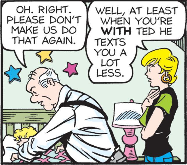 Happy OCR: OH. RIGHT. PLEASE DON'T WELLAT LEAST WHEN YOU'RE MAKE US DO THAT AGAIN. WITH TED HE TEXTS YOU A LOT LESS. OH . RIGHT . PLEASE DON'T WELLAT LEAST WHEN YOU'RE MAKE US DO THAT AGAIN . WITH TED HE TEXTS YOU A LOT LESS .