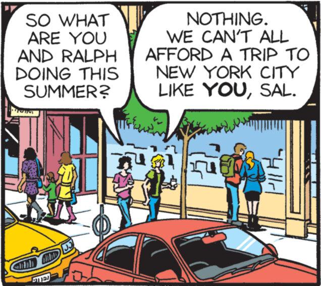 Sharing OCR: SO WHAT ARE YOU AND RALPH DOING THIS SUMMER? NOTHING. WE CAN'T ALL AFFORD A TRIP TO NEW YORK CITY LIKE YOUSAL. ??? ?? ????? SO WHAT ARE YOU AND RALPH DOING THIS SUMMER ? NOTHING . WE CAN'T ALL AFFORD A TRIP TO NEW YORK CITY LIKE YOUSAL . ??? ?? ?????