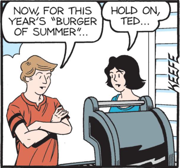 Gesture OCR: NOWFOR THIS YEAR'S "BURGER OF SUMMER"... HOLD ONTED... KEEFE NOWFOR THIS YEAR'S " BURGER OF SUMMER " ... HOLD ONTED ... KEEFE