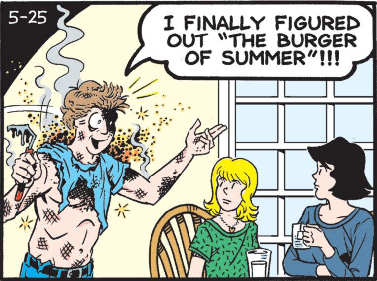 Happy OCR: 5-25 ? I FINALLY FIGURED OUT "THE BURGER OF SUMMER"!!! ? 5-25 ? I FINALLY FIGURED OUT " THE BURGER OF SUMMER " !!! ?