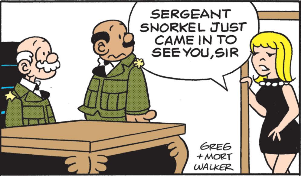 Gesture OCR: SERGEANT SNORKEL JUST CAME IN TO SEE YOUSIR GREG + MORT WALKER SERGEANT SNORKEL JUST CAME IN TO SEE YOUSIR GREG + MORT WALKER