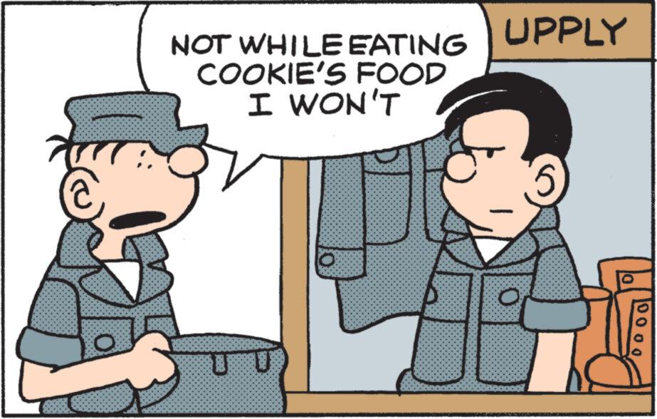 Mode of transport OCR: NOT WHILE EATING COOKIE'S FOOD I WON'T UPPLY 0 00 NOT WHILE EATING COOKIE'S FOOD I WON'T UPPLY 0 00