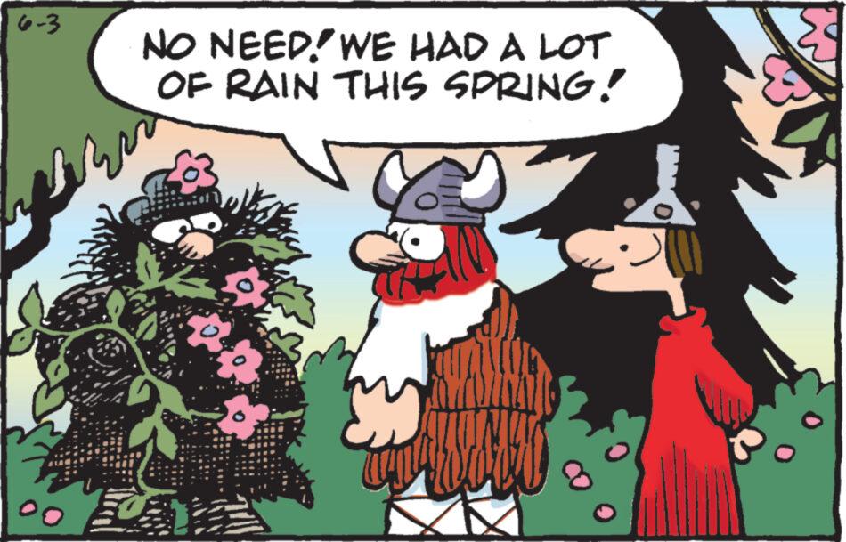 Adaptation OCR: 6-3 NO NEED! WE HAD A LOT OF RAIN THIS SPRING! 6-3 NO NEED ! WE HAD A LOT OF RAIN THIS SPRING !