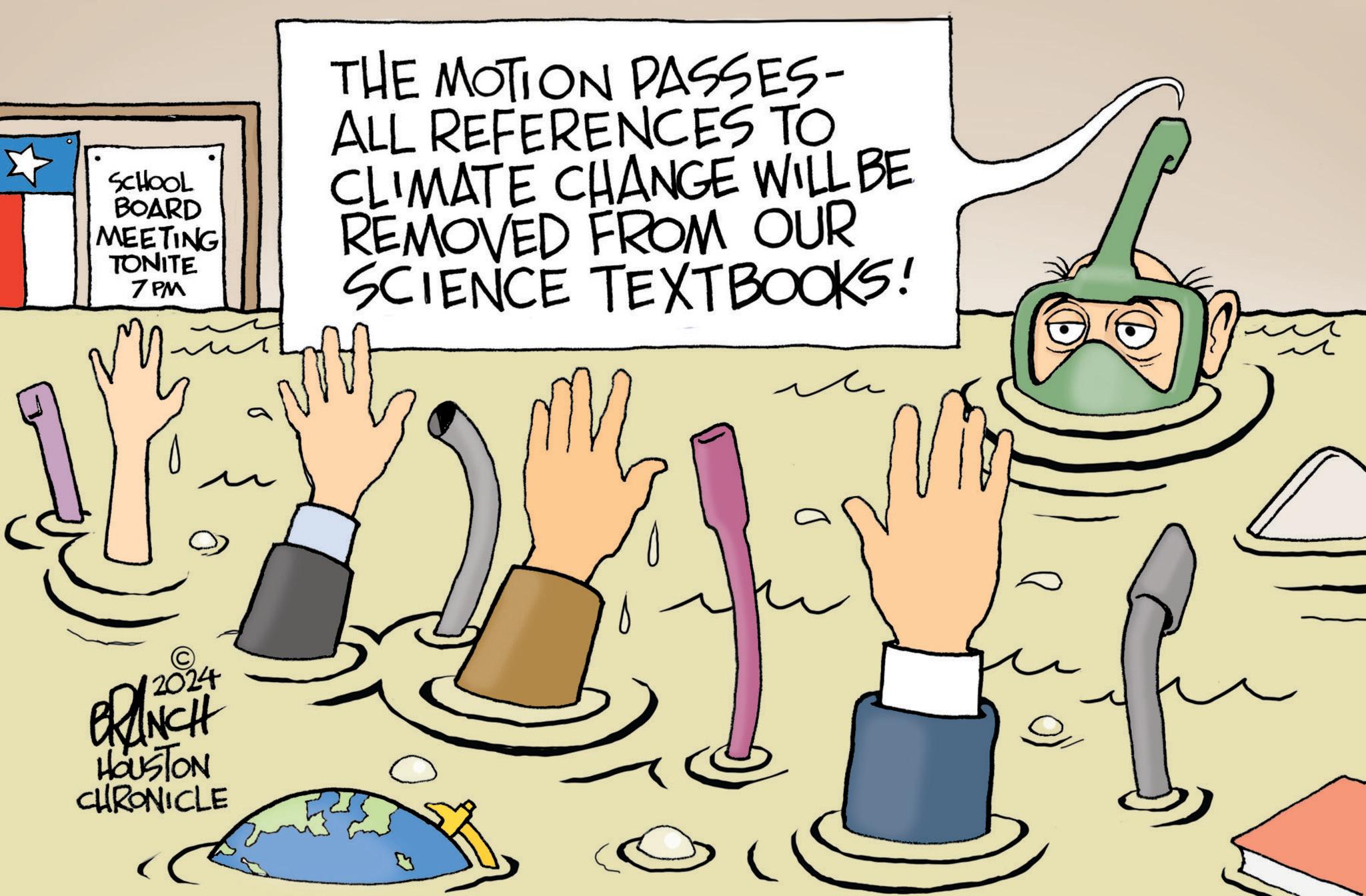Finger OCR: SCHOOL BOARD MEETING TONITE 7PM THE MOTION PASSES- ALL REFERENCES TO CLIMATE CHANGE WILL BE REMOVED FROM OUR SCIENCE TEXTBOOKS! ? 2024 PRANCH HOUSTON CHRONICLE SCHOOL BOARD MEETING TONITE 7PM THE MOTION PASSES- ALL REFERENCES TO CLIMATE CHANGE WILL BE REMOVED FROM OUR SCIENCE TEXTBOOKS ! ? 2024 PRANCH HOUSTON CHRONICLE
