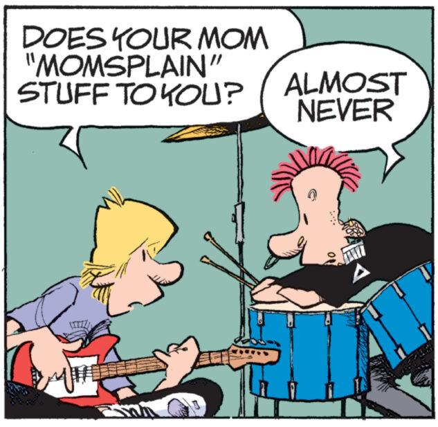 Font OCR: DOES YOUR MOM "MOMSPLAIN" STUFF TO YOU? ALMOST NEVER A DOES YOUR MOM " MOMSPLAIN " STUFF TO YOU ? ALMOST NEVER A