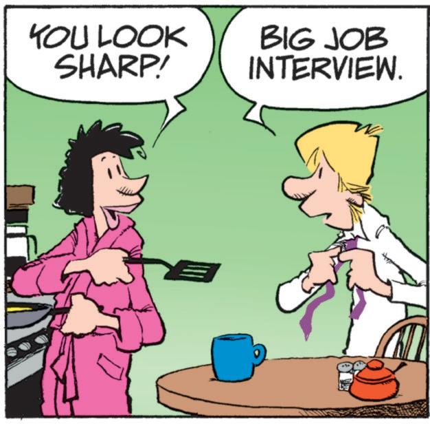 Interaction OCR: YOU LOOK SHARP! BIG JOB INTERVIEW. YOU LOOK SHARP ! BIG JOB INTERVIEW .