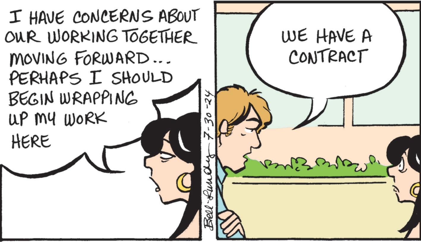 Organism OCR: I HAVE CONCERNS ABOUT OUR WORKING TOGETHER MOVING FORWARD... PERHAPS I SHOULD BEGIN WRAPPING UP MY WORK HERE Bell Lundy 7-30-24 WE HAVE A CONTRACT I HAVE CONCERNS ABOUT OUR WORKING TOGETHER MOVING FORWARD ... PERHAPS I SHOULD BEGIN WRAPPING UP MY WORK HERE Bell Lundy 7-30-24 WE HAVE A CONTRACT