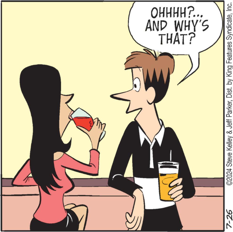 Art OCR: THAT? AND WHY'S OHHHH?... 7-26 ©2024 Steve Kelley & Jeff ParkerInc. THAT ? AND WHY'S OHHHH ? ... 7-26 © 2024 Steve Kelley & Jeff ParkerDist . by King Features Syndicate