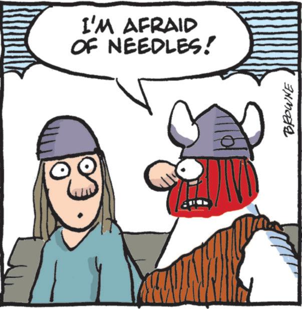 Sharing OCR: I'M AFRAID OF NEEDLES! BROWNE I'M AFRAID OF NEEDLES ! BROWNE